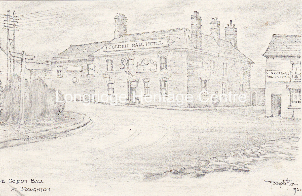 493A - Broughton - The Golden Ball sketch - 1922